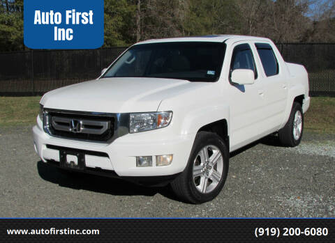 2010 Honda Ridgeline for sale at Auto First Inc in Durham NC