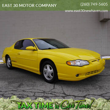 2002 Chevrolet Monte Carlo for sale at EAST 30 MOTOR COMPANY in New Haven IN