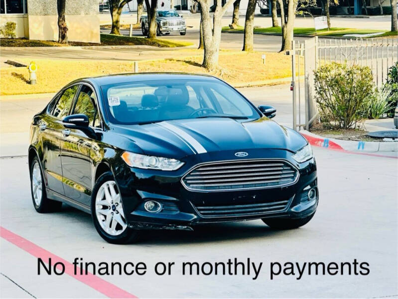 2015 Ford Fusion for sale at Texas Drive Auto in Dallas TX