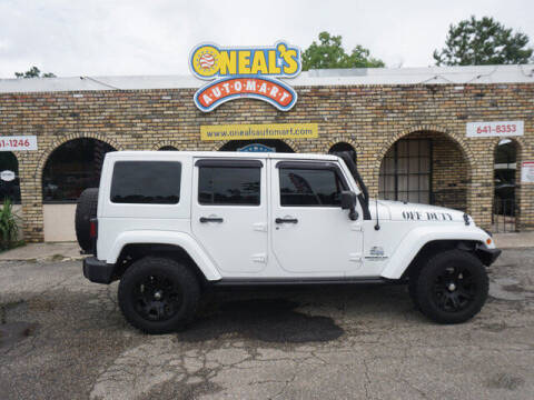 2012 Jeep Wrangler Unlimited for sale at Oneal's Automart LLC in Slidell LA
