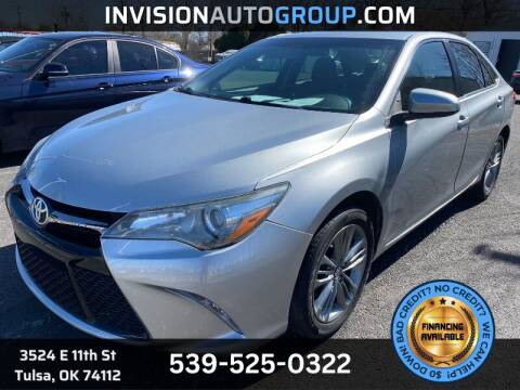 2017 Toyota Camry for sale at Invision Auto Group in Tulsa OK