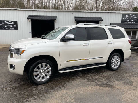 2018 Toyota Sequoia for sale at Monroe Auto's, LLC in Parsons TN