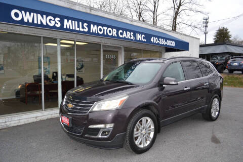 2015 Chevrolet Traverse for sale at Owings Mills Motor Cars in Owings Mills MD