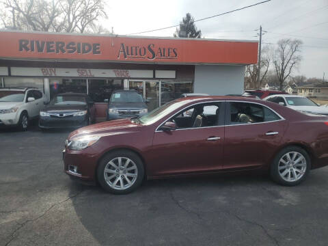 2015 Chevrolet Malibu for sale at RIVERSIDE AUTO SALES in Sioux City IA