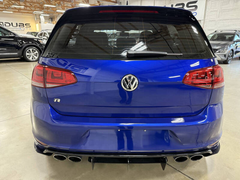 2016 Volkswagen Golf R 4Motion
