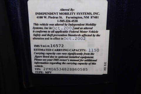 2002 Ford Windstar SEL