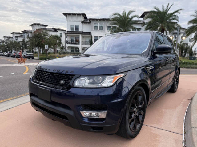 2017 Land Rover Range Rover Sport for sale at EUROPEAN MOTORCARS OF TAMPA Sales & SERVICE in Tampa, FL