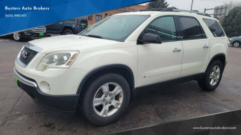 2010 GMC Acadia for sale at Busters Auto Brokers in Mitchell SD