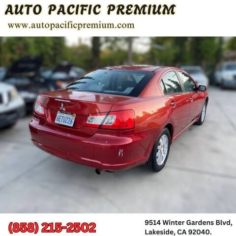 2009 Mitsubishi Galant for sale at Auto Pacific Premium in Lakeside, CA