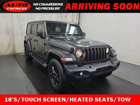 2021 Jeep Wrangler Unlimited for sale at Auto Express in Lafayette IN
