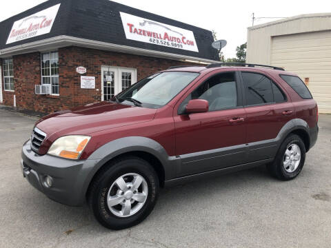 2008 Kia Sorento for sale at tazewellauto.com in Tazewell TN