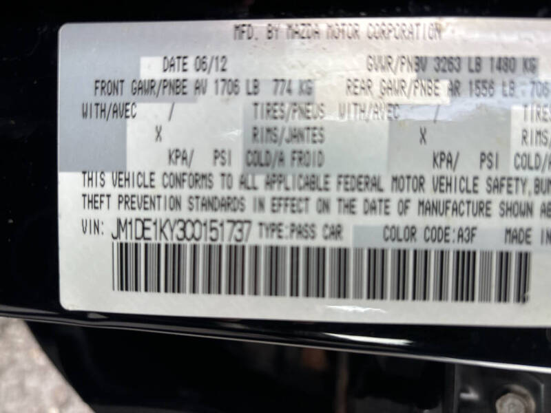 2012 Mazda MAZDA2 Sport