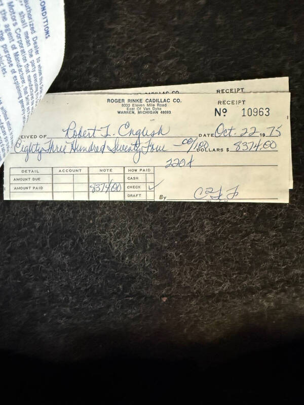 1976 Cadillac Eldorado