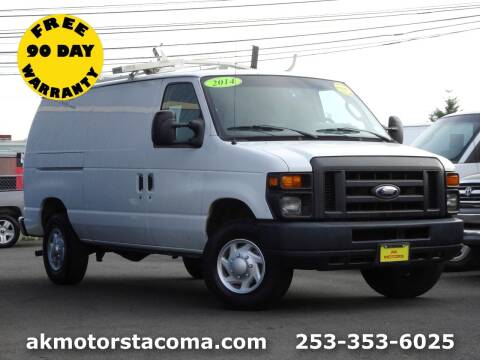 2014 Ford E-Series Cargo for sale at AK Motors in Tacoma WA