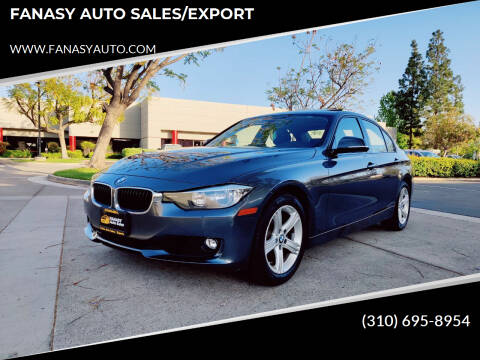 2015 BMW 3 Series for sale at FANASY AUTO SALES/EXPORT in Yorba Linda CA