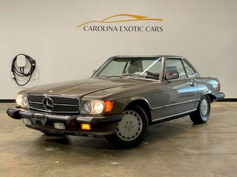 1988 Mercedes-Benz 560-Class for sale at Carolina Exotic Cars & Consignment Center in Raleigh NC