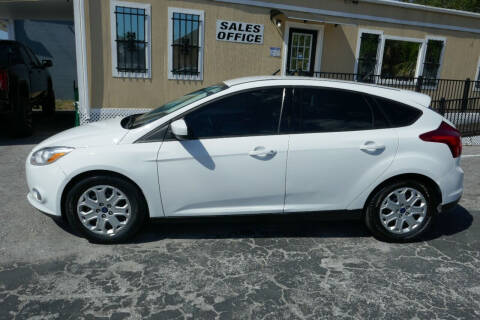 2012 Ford Focus for sale at MILLS CAR SALES INC in Clearwater FL