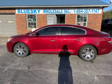2010 Buick LaCrosse for sale at BlueSky Wholesale Inc in Chesnee SC