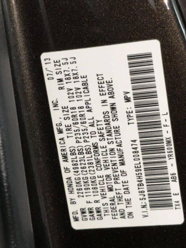 2014 Acura RDX w/Tech
