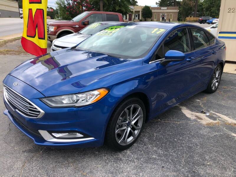 2017 Ford Fusion for sale at Capital Car Sales of Columbia in Columbia SC