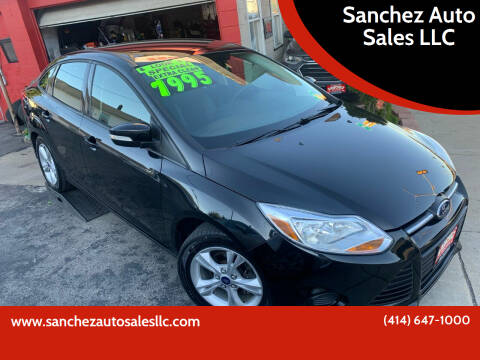 2013 Ford Focus for sale at Sanchez Auto Sales LLC in Milwaukee WI