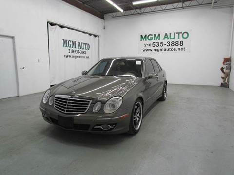 2008 Mercedes-Benz E-Class for sale at MGM Auto in San Antonio, TX