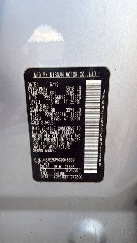 2012 Nissan Quest