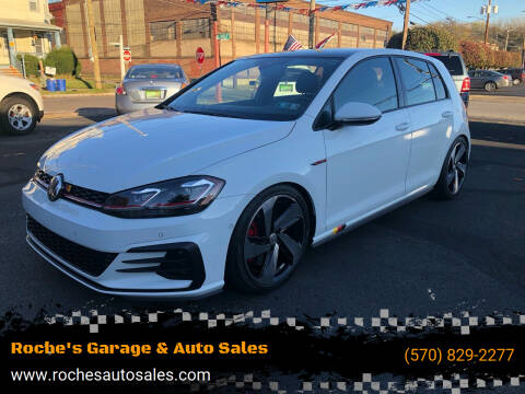 2020 Volkswagen Golf GTI for sale at Roche's Garage & Auto Sales in Wilkes-Barre PA