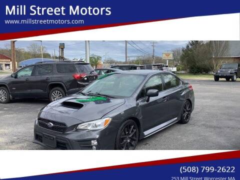 2020 Subaru WRX for sale at Mill Street Motors in Worcester MA