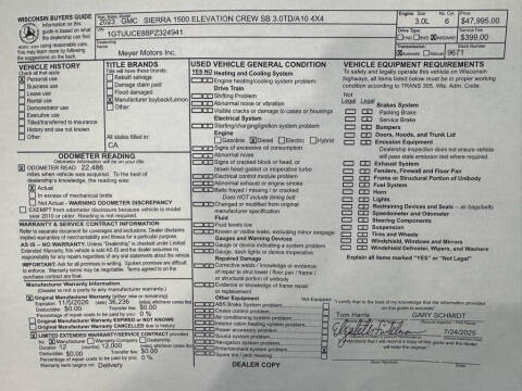 2023 GMC Sierra 1500