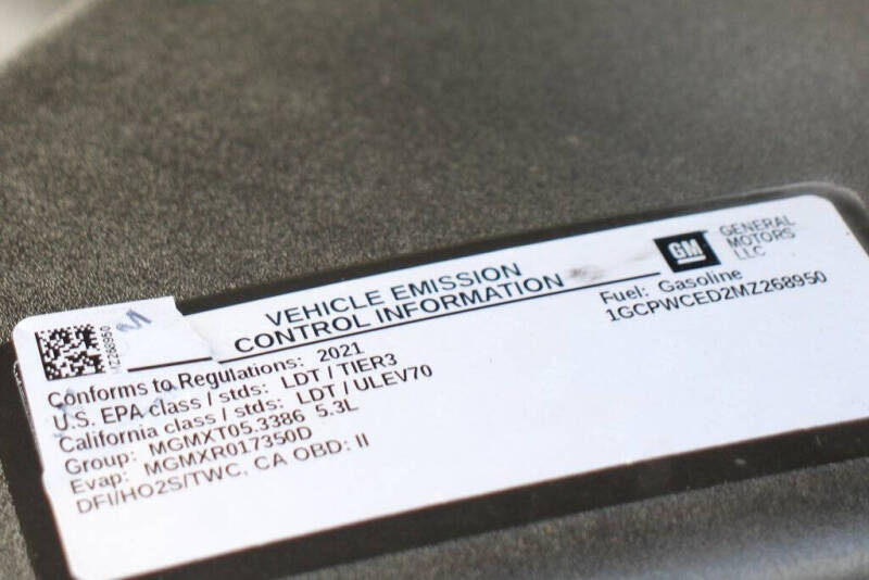 2021 Chevrolet Silverado 1500