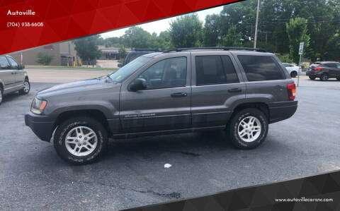 2004 Jeep Grand Cherokee for sale at Autoville in Kannapolis NC