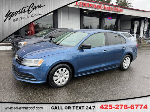 2016 Volkswagen Jetta for sale at Sports Cars International in Lynnwood WA