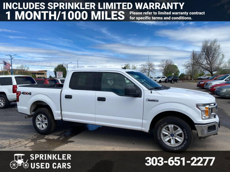 2019 Ford F-150 for sale at Sprinkler Used Cars in Longmont CO