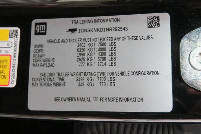 2022 Chevrolet Tahoe LT