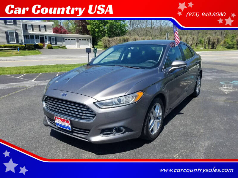 2013 Ford Fusion for sale at Car Country USA in Augusta NJ