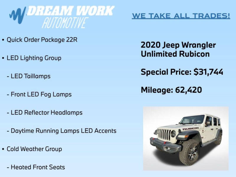 2020 Jeep Wrangler Unlimited Rubicon