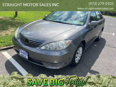 2006 Toyota Camry for sale at STRAIGHT MOTOR SALES INC in Paterson NJ