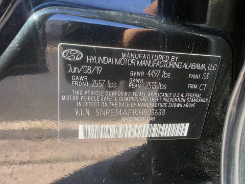 2019 Hyundai Sonata Limited