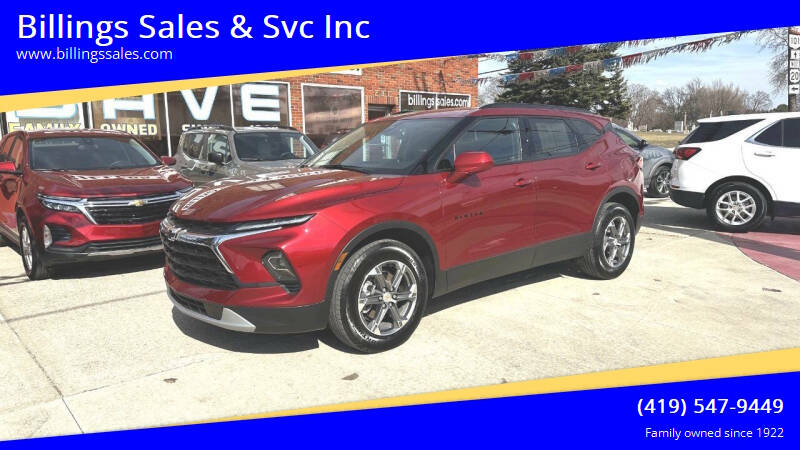 2023 Chevrolet Blazer for sale at Billings Sales & Svc Inc in Clyde OH