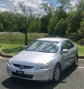 2003 Honda Accord for sale at ONE NATION AUTO SALE LLC in Fredericksburg VA