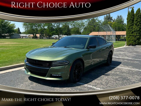 2018 Dodge Charger for sale at Right Choice Auto in Boise ID