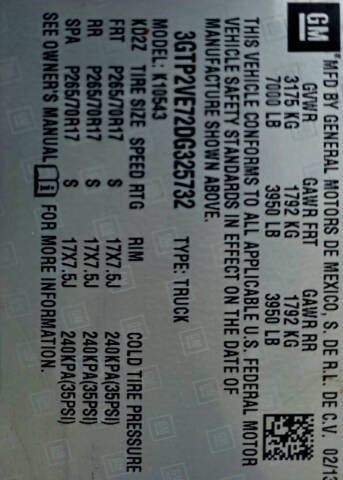 2013 GMC Sierra 1500 SLE