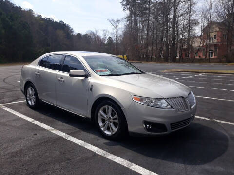 2009 Lincoln MKS for sale at JCW AUTO BROKERS in Douglasville GA