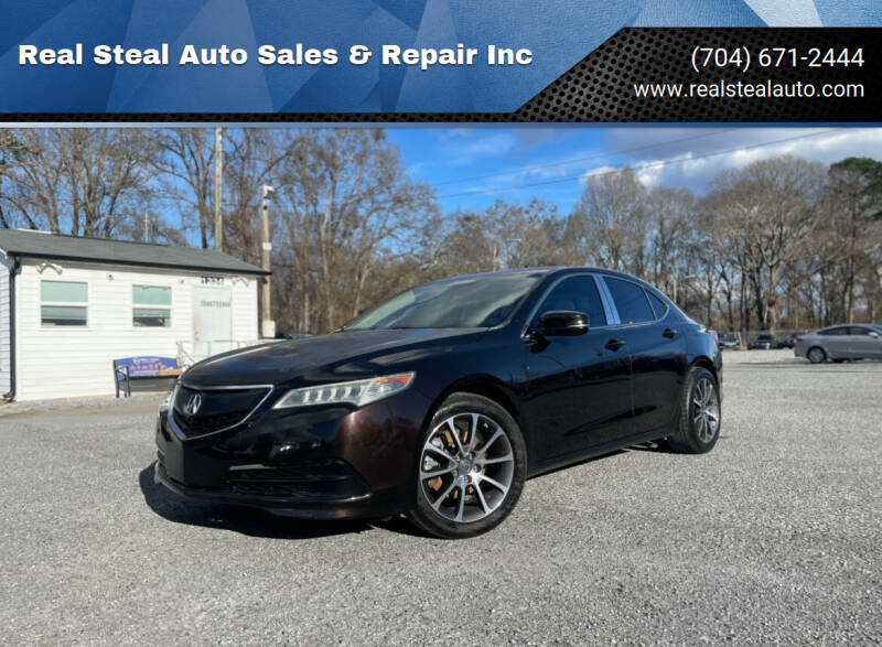 2016 Acura TLX for sale at Real Steal Auto Sales & Repair Inc in Gastonia NC