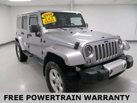 2014 Jeep Wrangler Unlimited for sale at Sports & Luxury Auto in Blue Springs MO