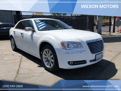 2011 Chrysler 300 for sale at WILSON MOTORS in Stockton CA