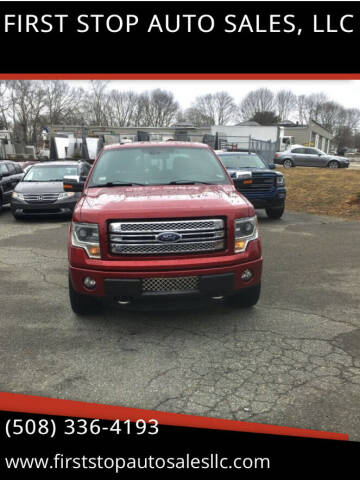 2013 Ford F-150 for sale at FIRST STOP AUTO SALES, LLC in Rehoboth MA