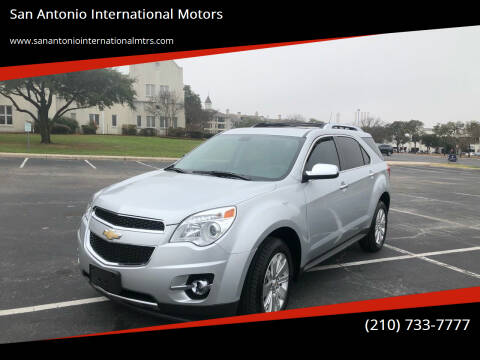 2011 Chevrolet Equinox for sale at San Antonio International Motors in San Antonio TX