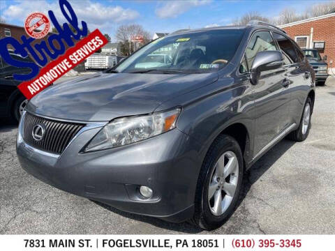 2012 Lexus RX 350 for sale at Strohl Automotive Services in Fogelsville PA